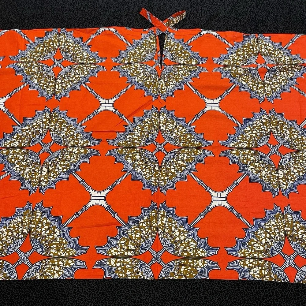 Womens Jumper Boho Wide Leg Colorful African Ankara Print Oversized OS Relaxed